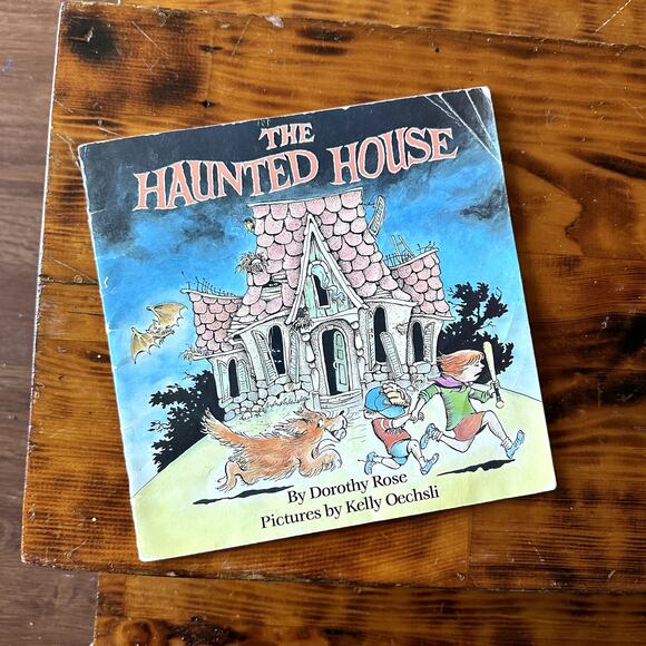 Vintage 1986 The Haunted House Paperback Book - Picture 1 of 11